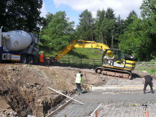 concreting